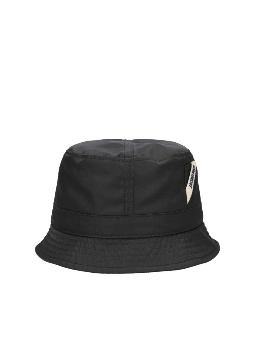 Jacquemus Le Bob Ovalie Logo Bucket Hat