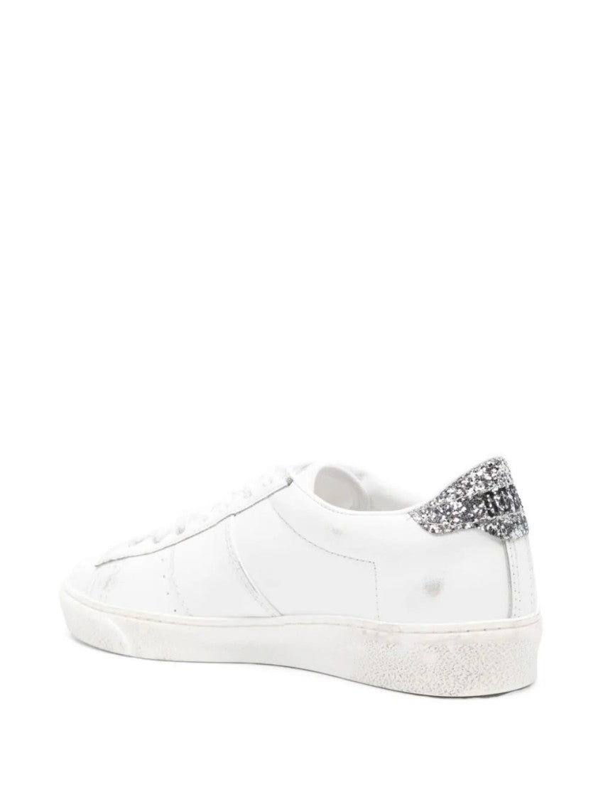 Golden Goose Low-Top White Leather Sneakers