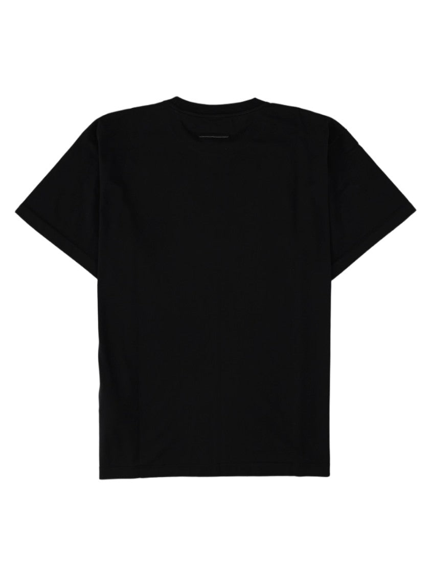 Mm6 By Maison Margiela Script Graphic Short-Sleeve Cotton T-Shirt