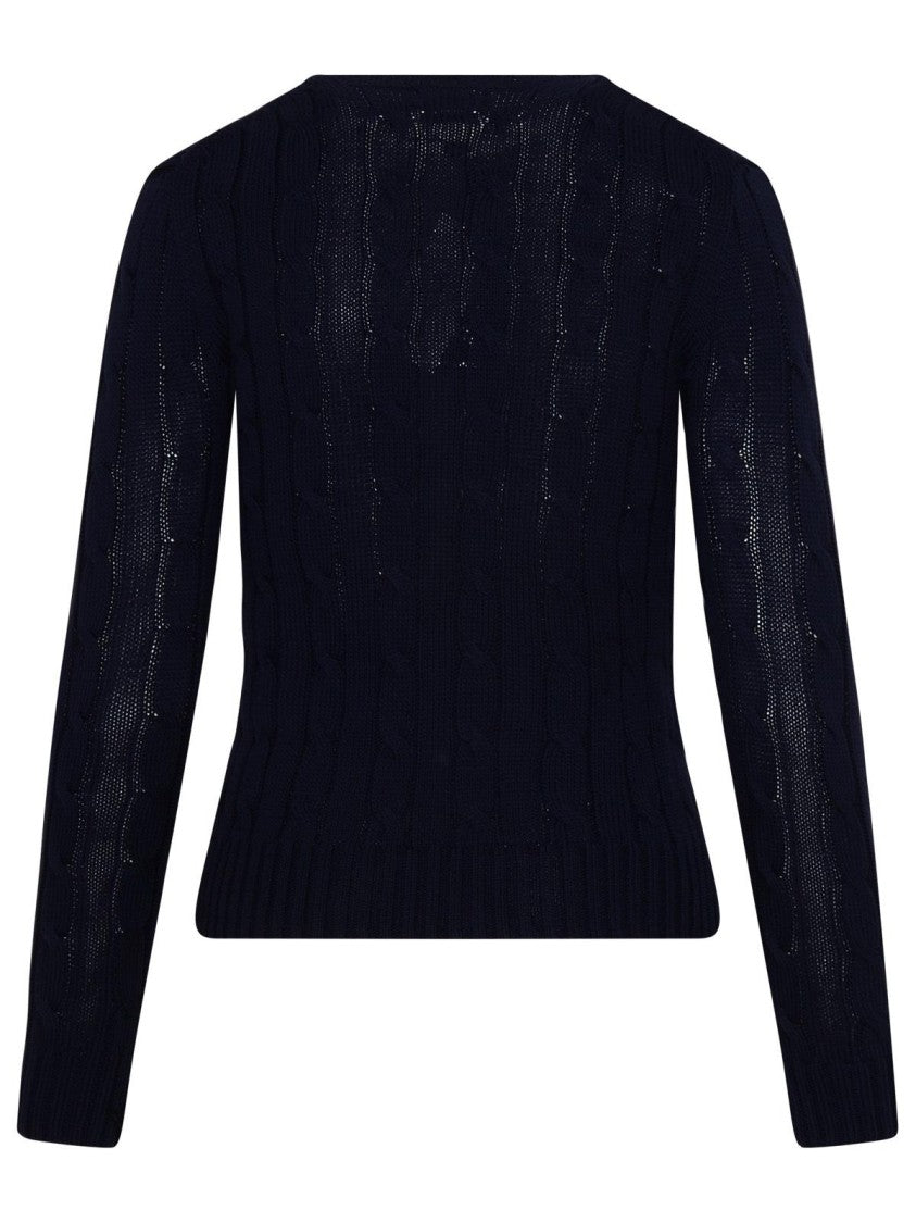 Polo Ralph Lauren Julianna Blue Cotton Sweater