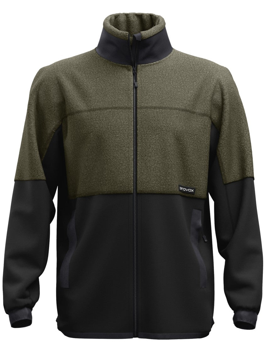Ortovox Green Fleece Teddy Two Tone Ski Jacket