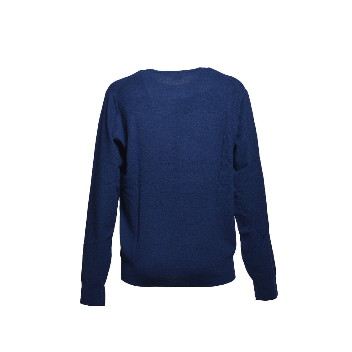 Aspesi Blue Virgin Wool Crewneck Sweater