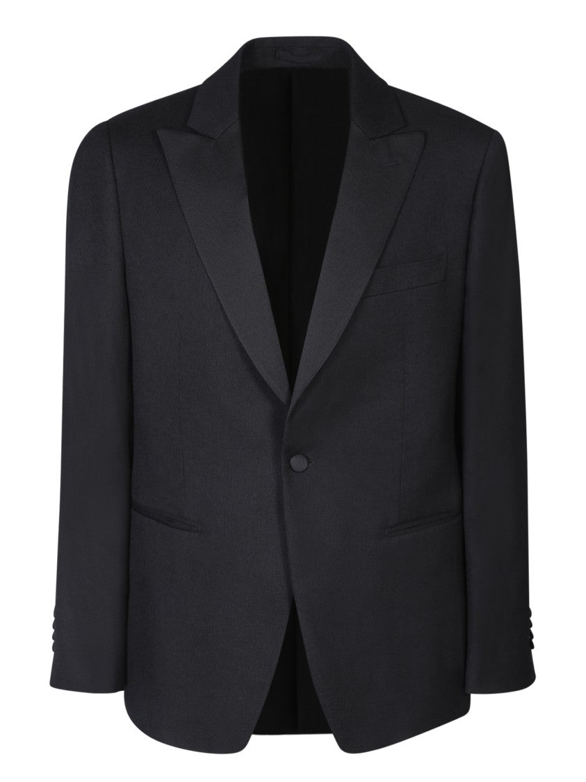 Lardini Black Single Breasted Suit