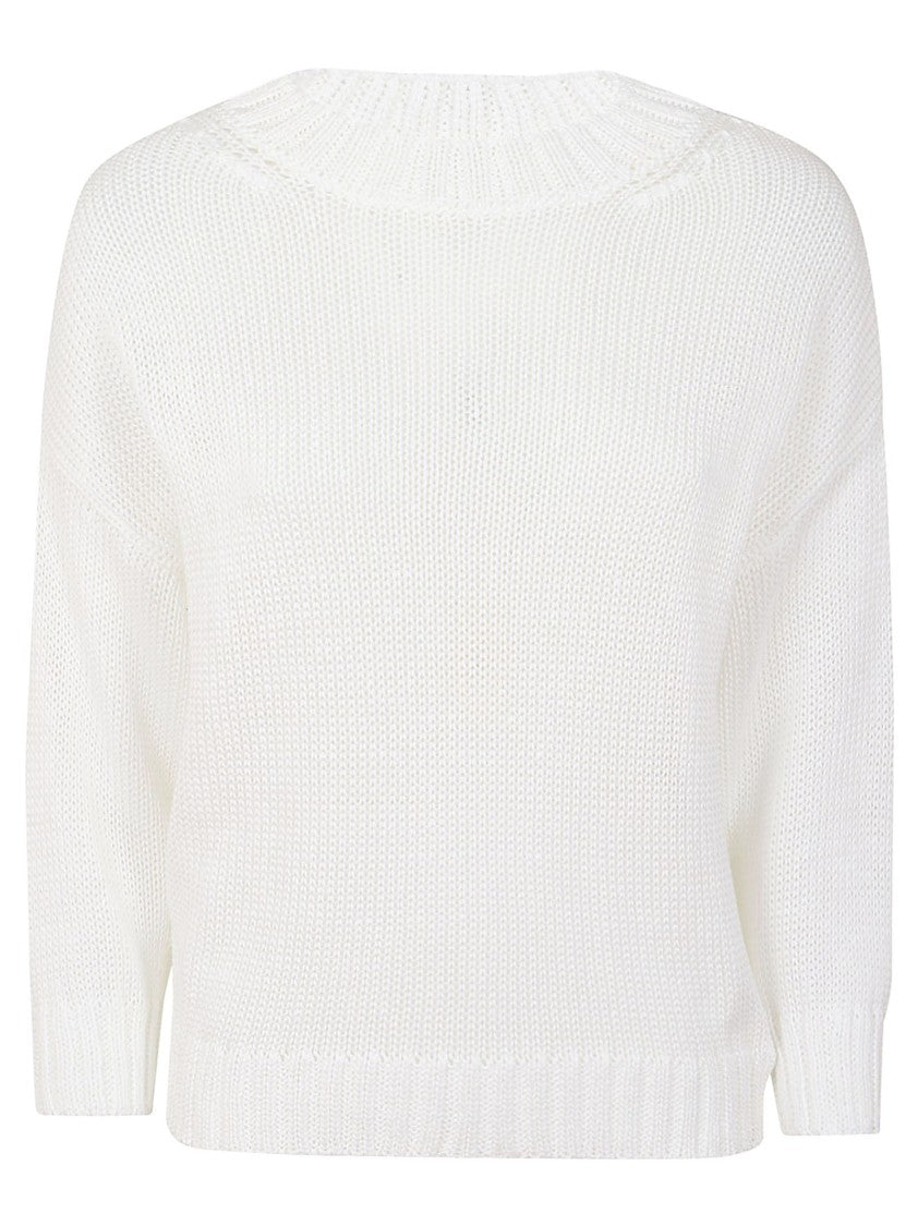 Zanone Textured Knit Sweater With Relaxed Fit