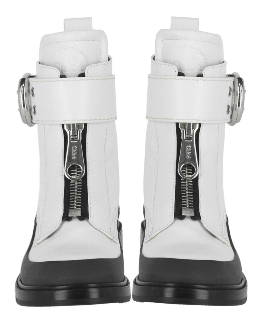 Chloé Roy Leather Ankle Boots