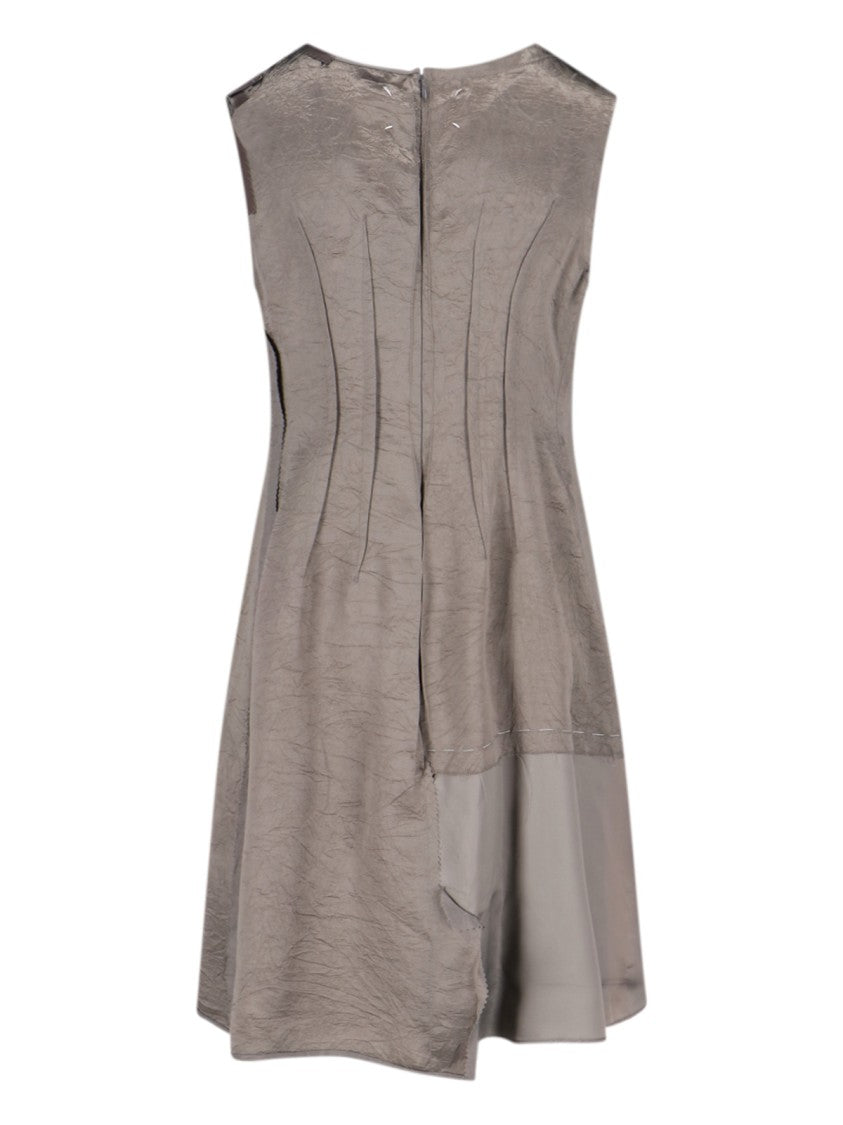 Maison Margiela Midi "Anonimity Of The Lining" Dress – Taupe