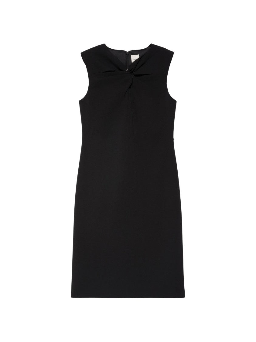 Calvin Klein Scuba Crepe Sl Knee Length Dress