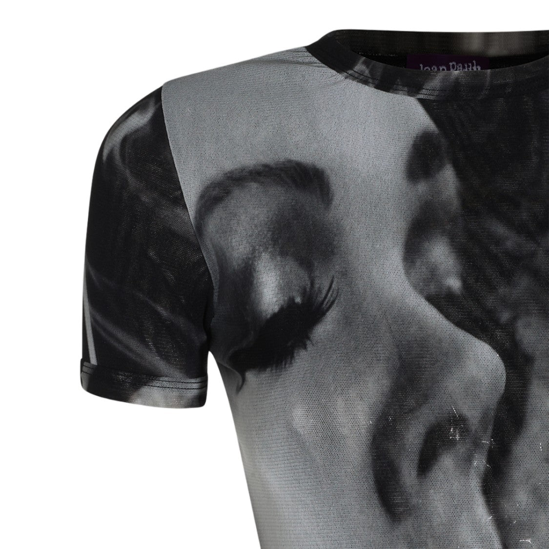 Jean Paul Gaultier Fitted Photographic Print Mini Dress