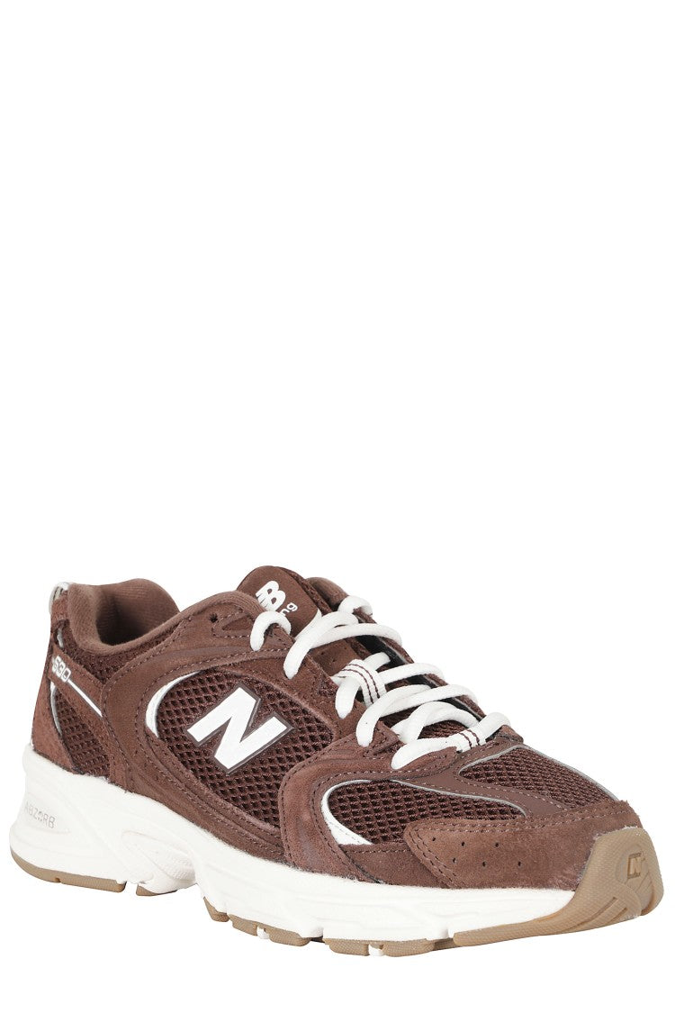 New Balance 530 Pumpernickel Sea Salt Mesh Running Sneakers