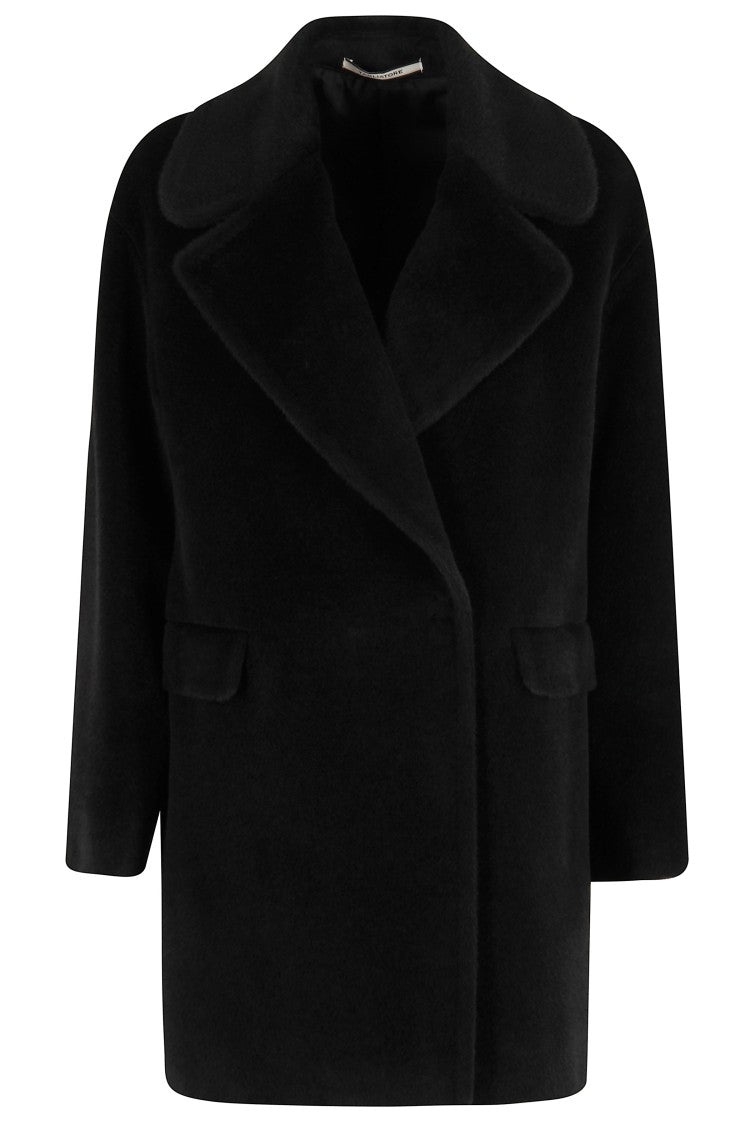Tagliatore Astrid Over-Fit Double-Breasted Alpaca Coat