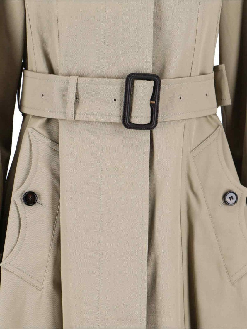 Burberry "Ellingham" Trench Coat – Beige
