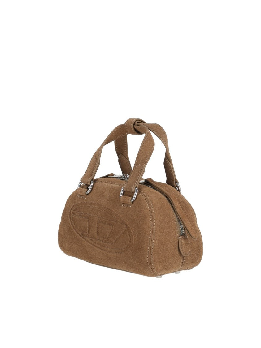 Diesel 1Dr Dome Leather Crossbody Bag