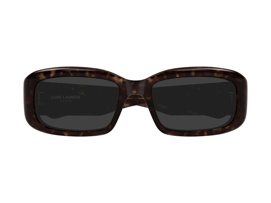 Saint Laurent Sl 809 Bold Tortoiseshell Oversized Square Sunglasses
