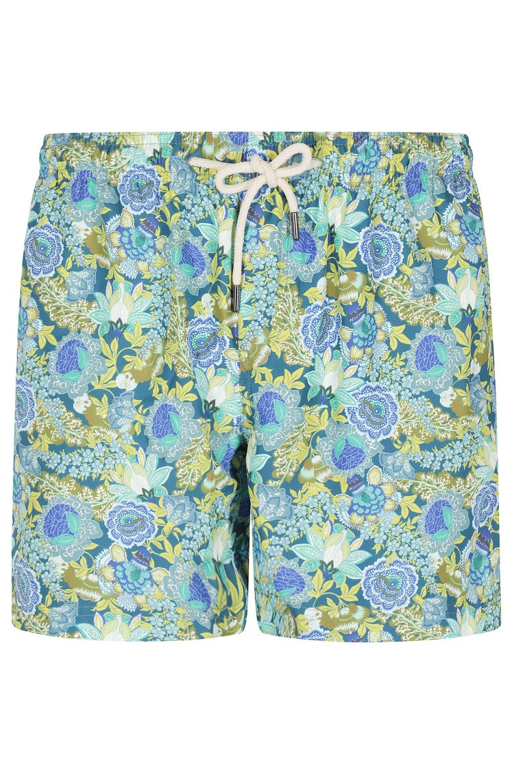 Peninsula Drawstring Swimsuit - Multicolour