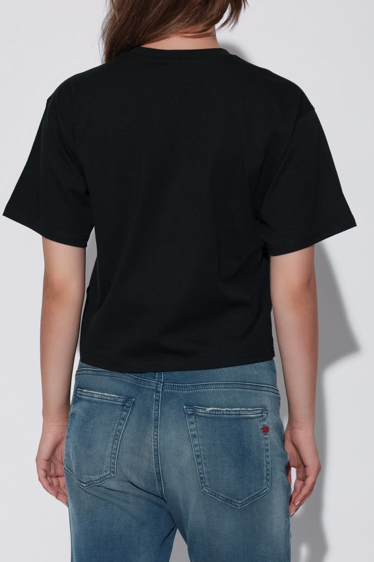 Diesel T-Buxt-Crop-Od' Logo Top