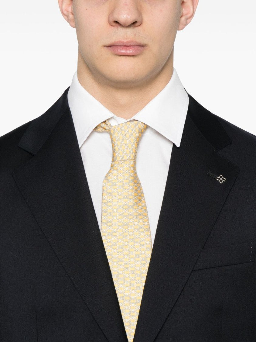 Tagliatore Tailored Prussian Blue Wool Suit