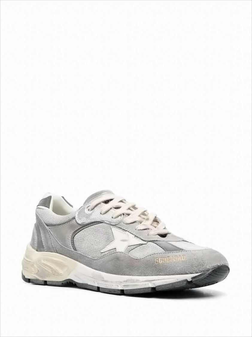 Golden Goose Low-Top Suede And Leather Sneakers With Retro Accents