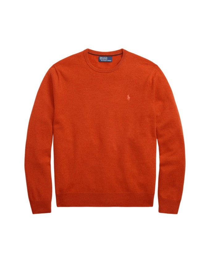 Polo Ralph Lauren Crewneck Sweatshirt In Fine Italian Wool
