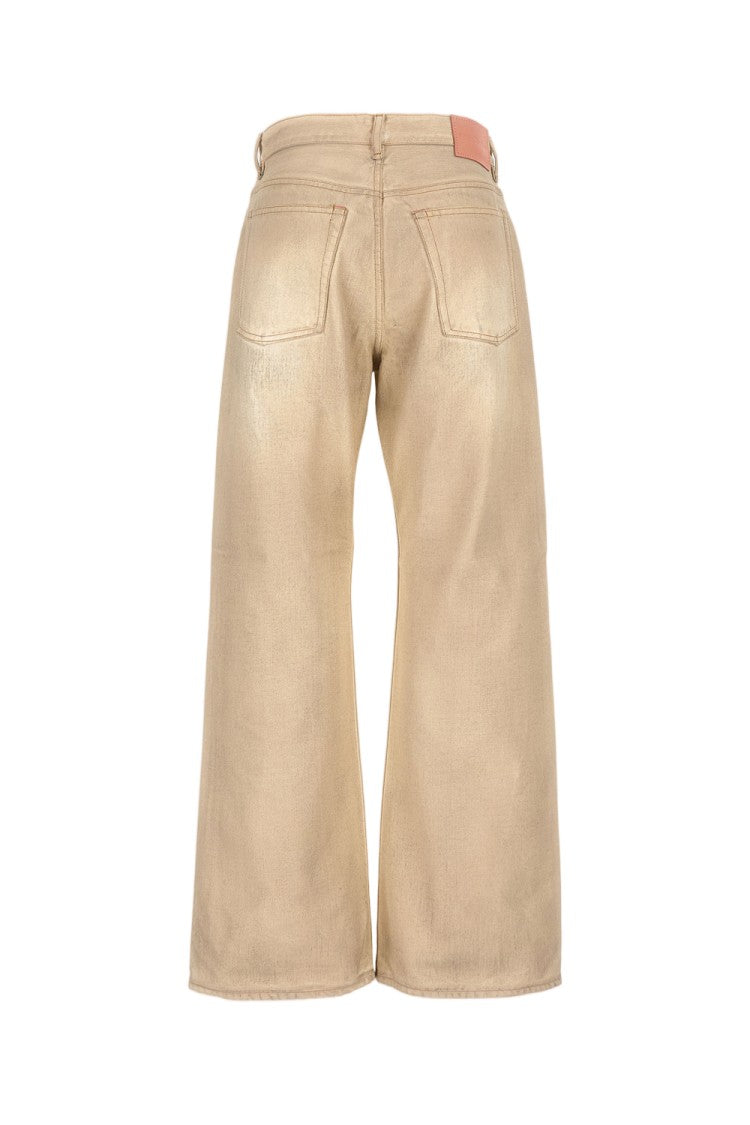 Acne Studios High-Waisted Wide-Leg Jeans With Classic Five-Pocket Design