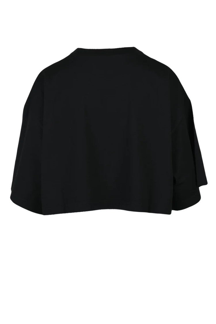 Dsquared2 Cropped Black T-Shirt