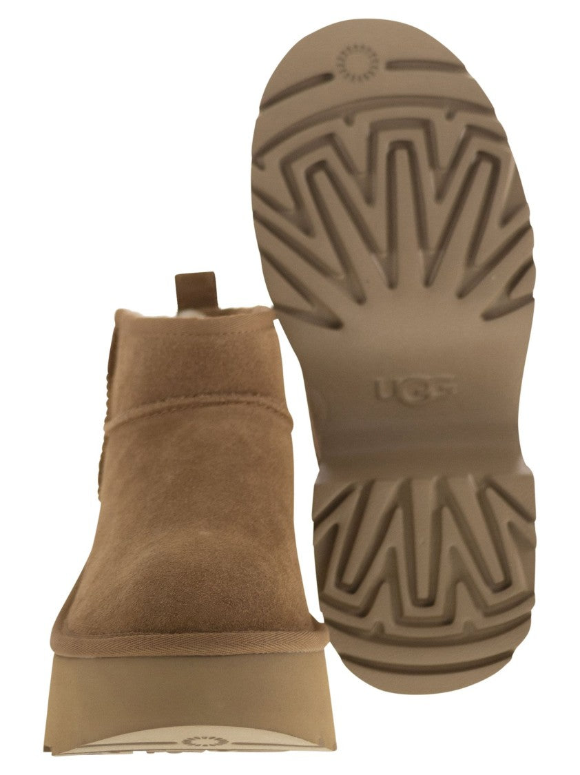 Ugg Classic Ultra Mini Boots With Bold Platform And Uggplush™ Lining
