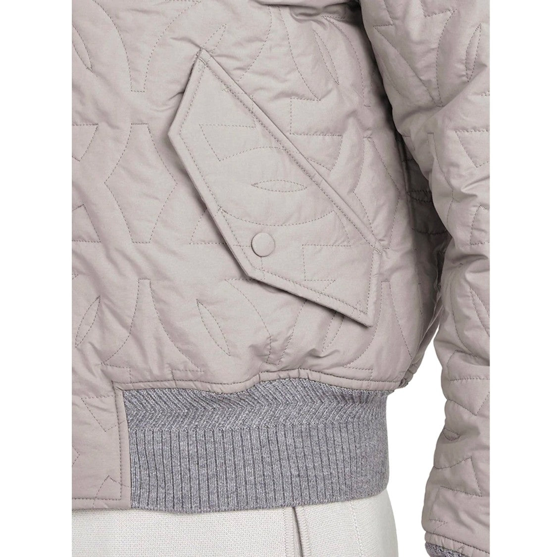 Salvatore Ferragamo Quilted Bomber Jacket
