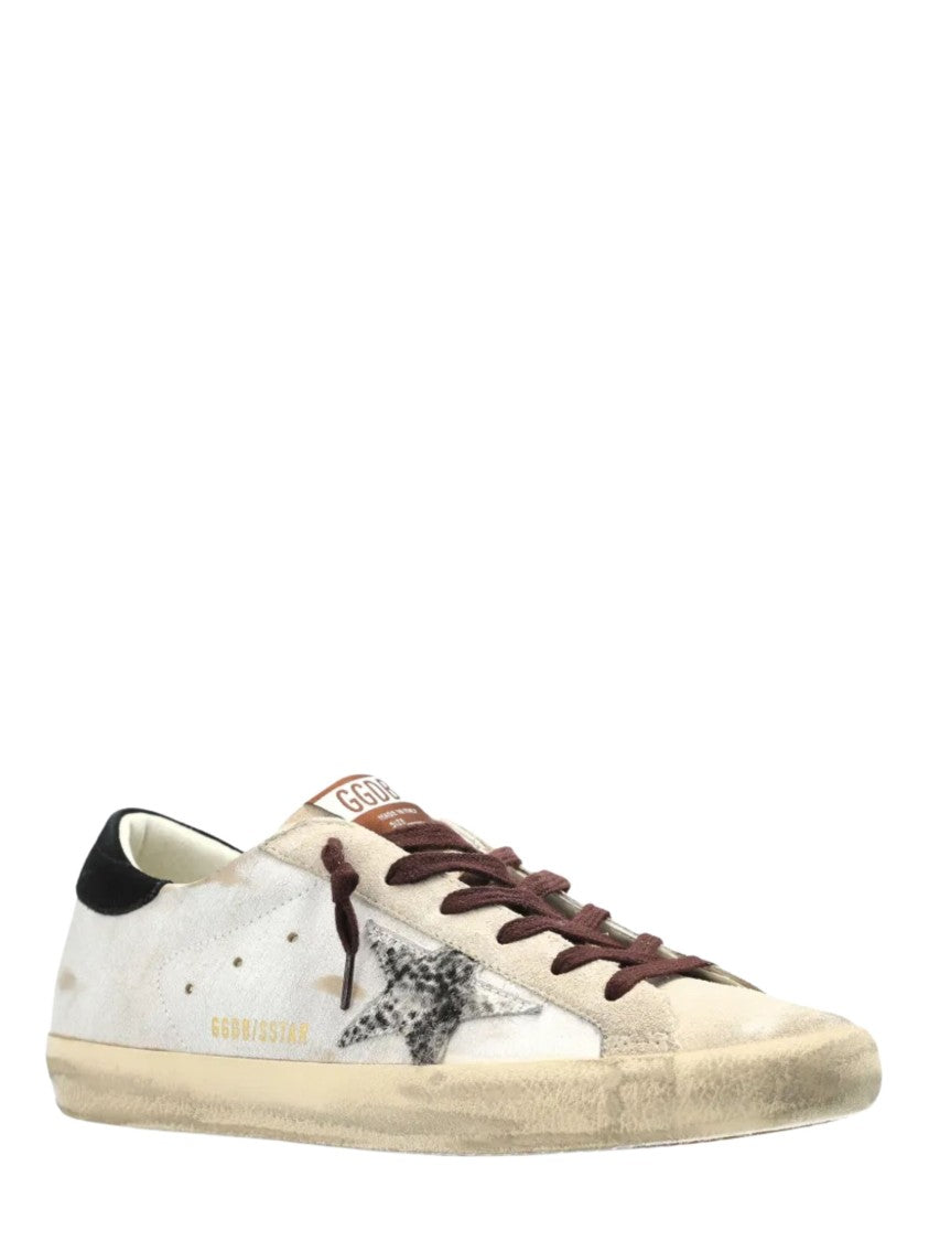 Golden Goose Vintage Leather Superstar Sneakers