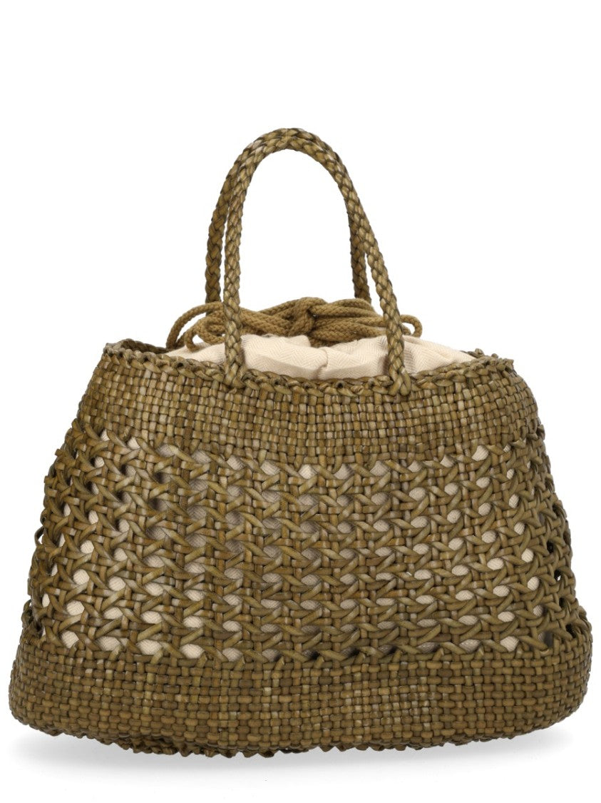 Dragon Diffusion Santa Cano Open Weave Tassels Tote Bag