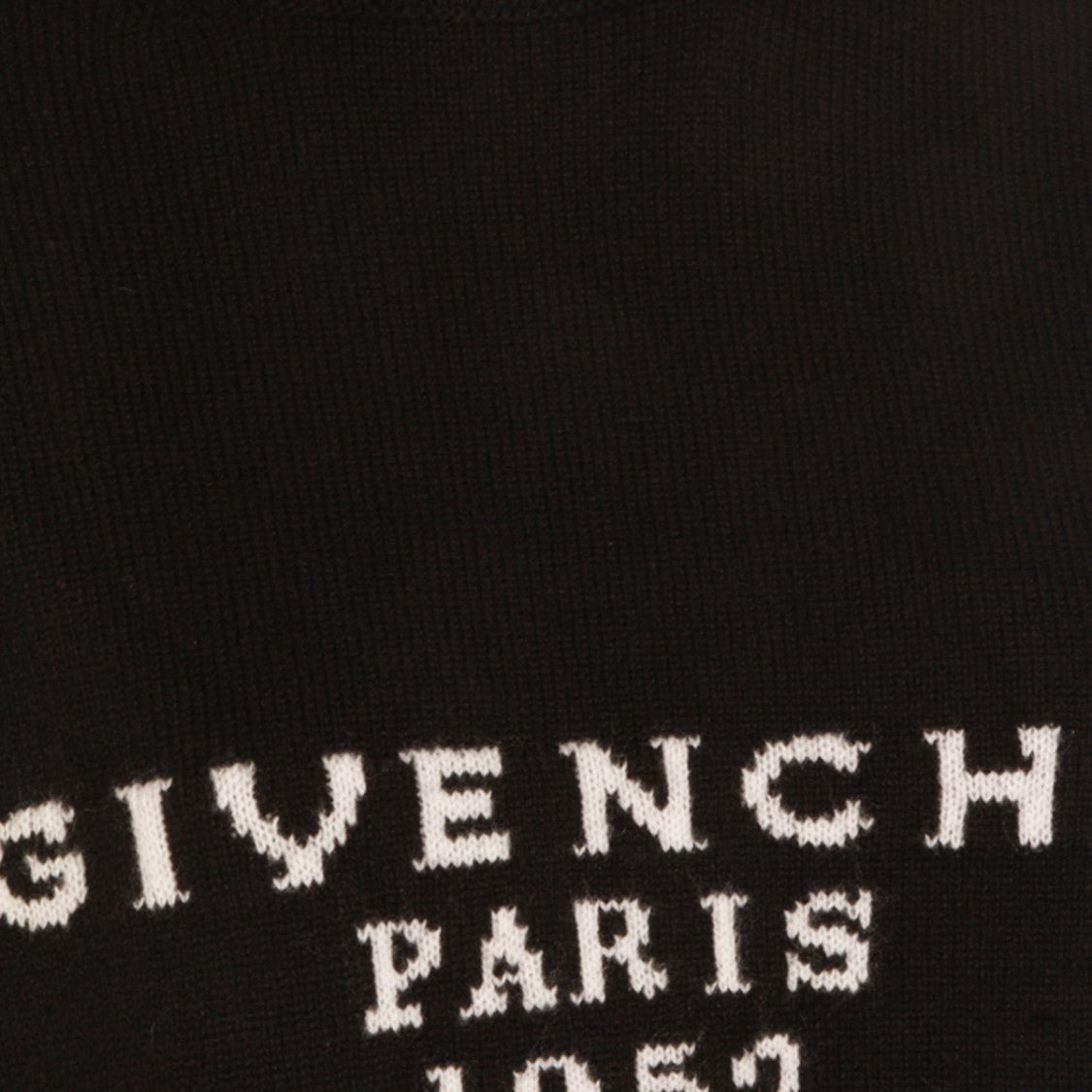Givenchy Black Wool Knitwear