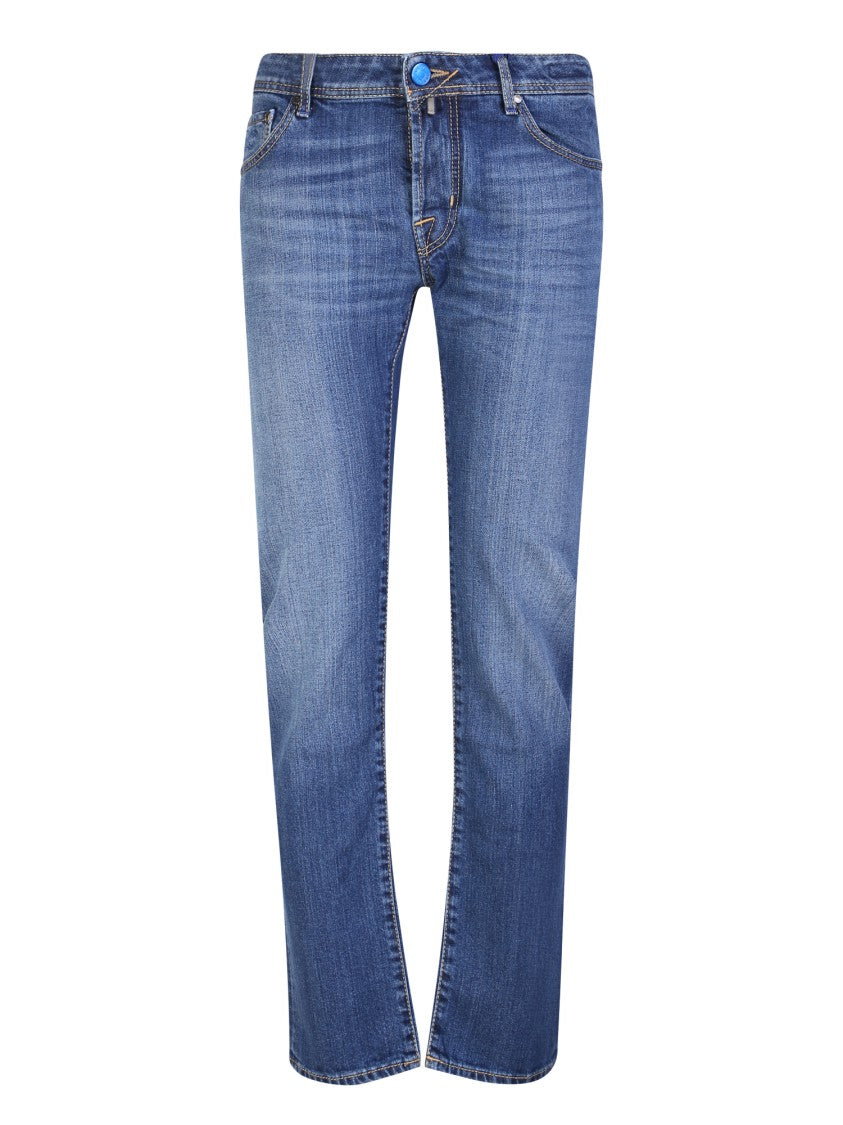 Jacob Cohen Blue Slim-Cut Jeans