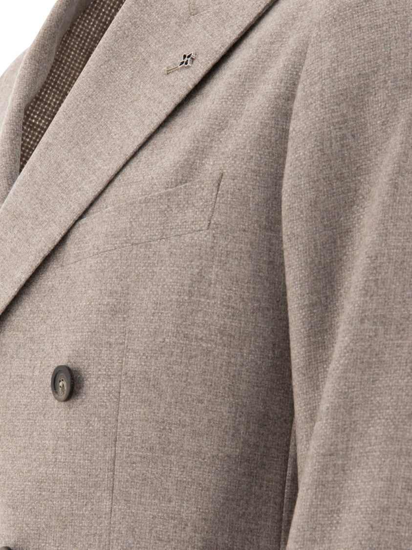 Tagliatore Wool Blend Double-Breasted Blazer