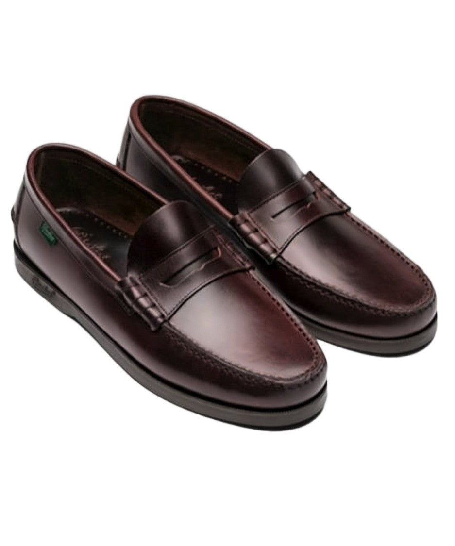 Paraboot Polished Leather Penny Loafers