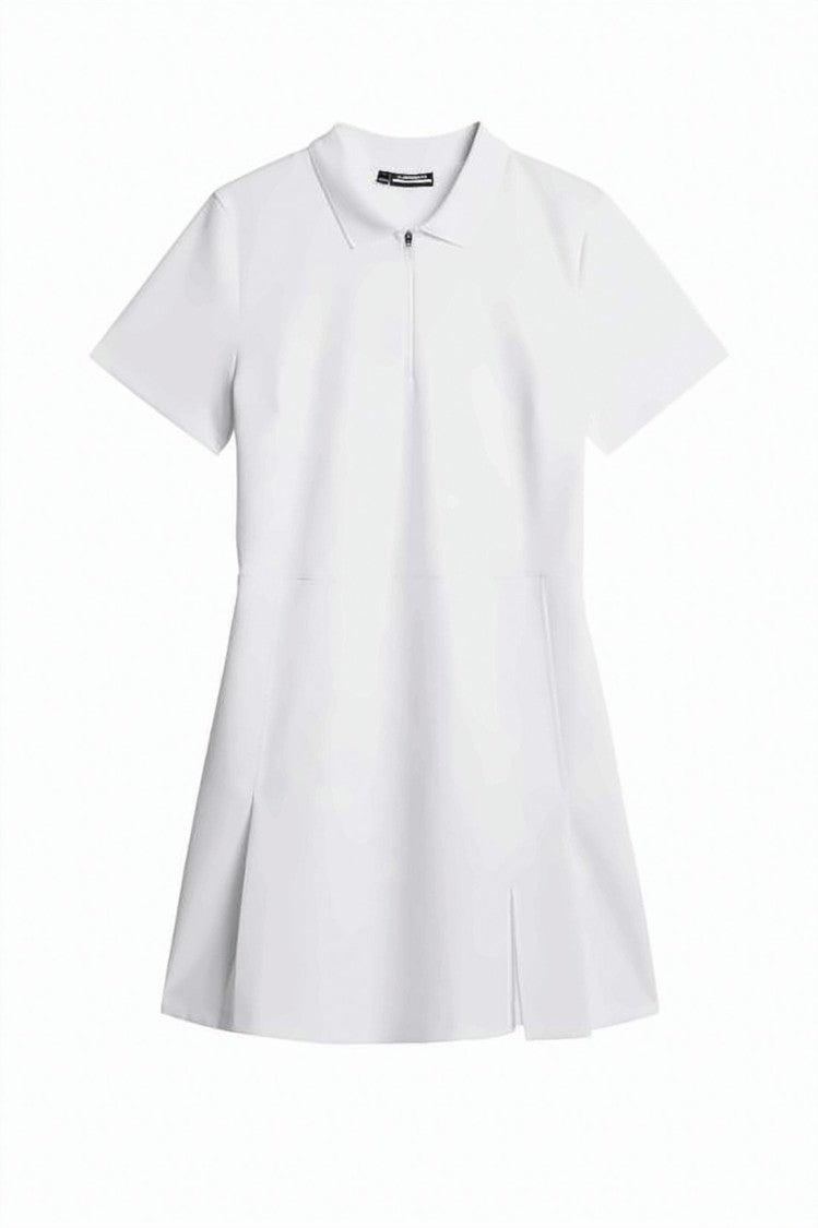 J Lindeberg White Short Skirt With Design