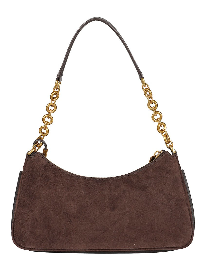 Michael Kors Medium Chain Woven Calfskin Shoulder Bag