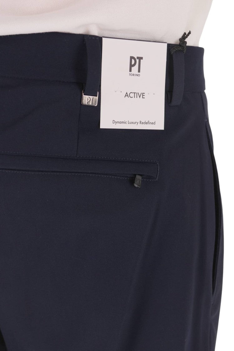 Pt Torino Superlight Epsilon Fit Trousers With Minimalist Design