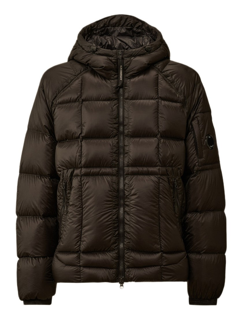 C.P. Company Lightweight Matte Micro-Ripstop Down Jacket With Adjustable Hood