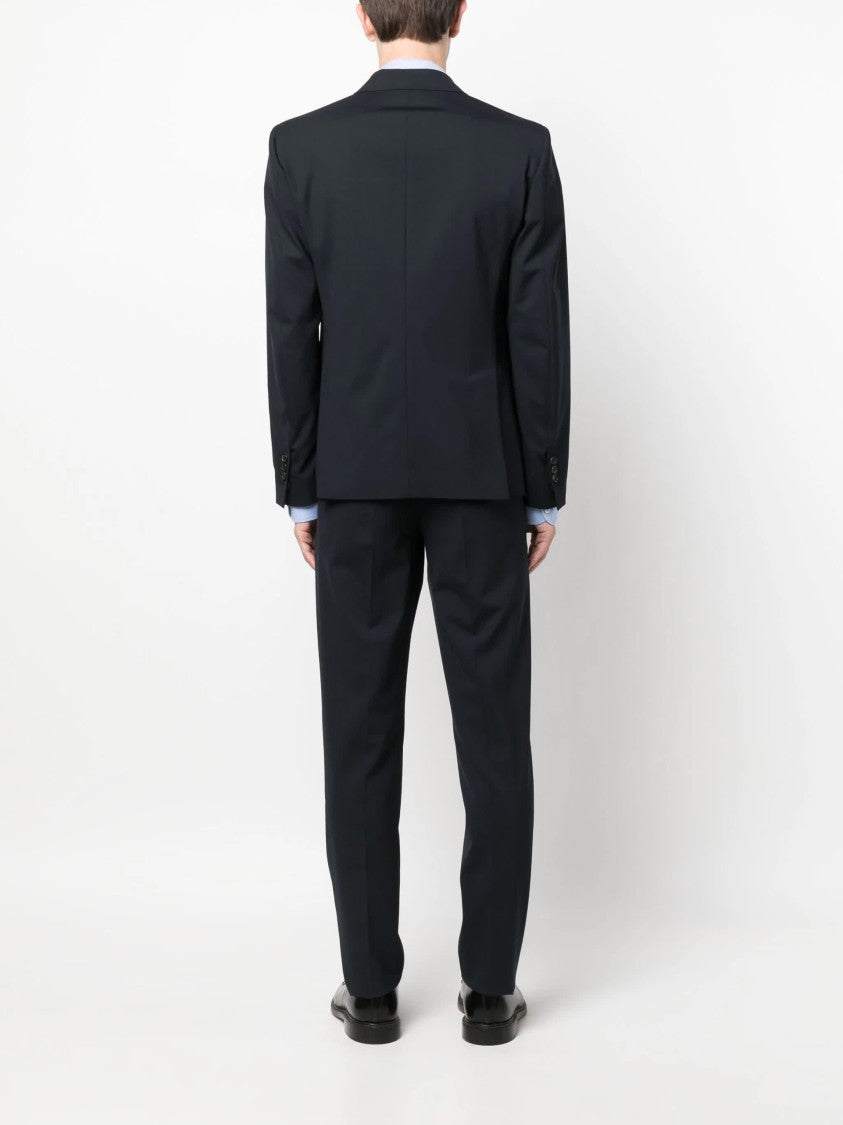 Dsquared2 Tailored Blue Two-Piece Cotton Suit