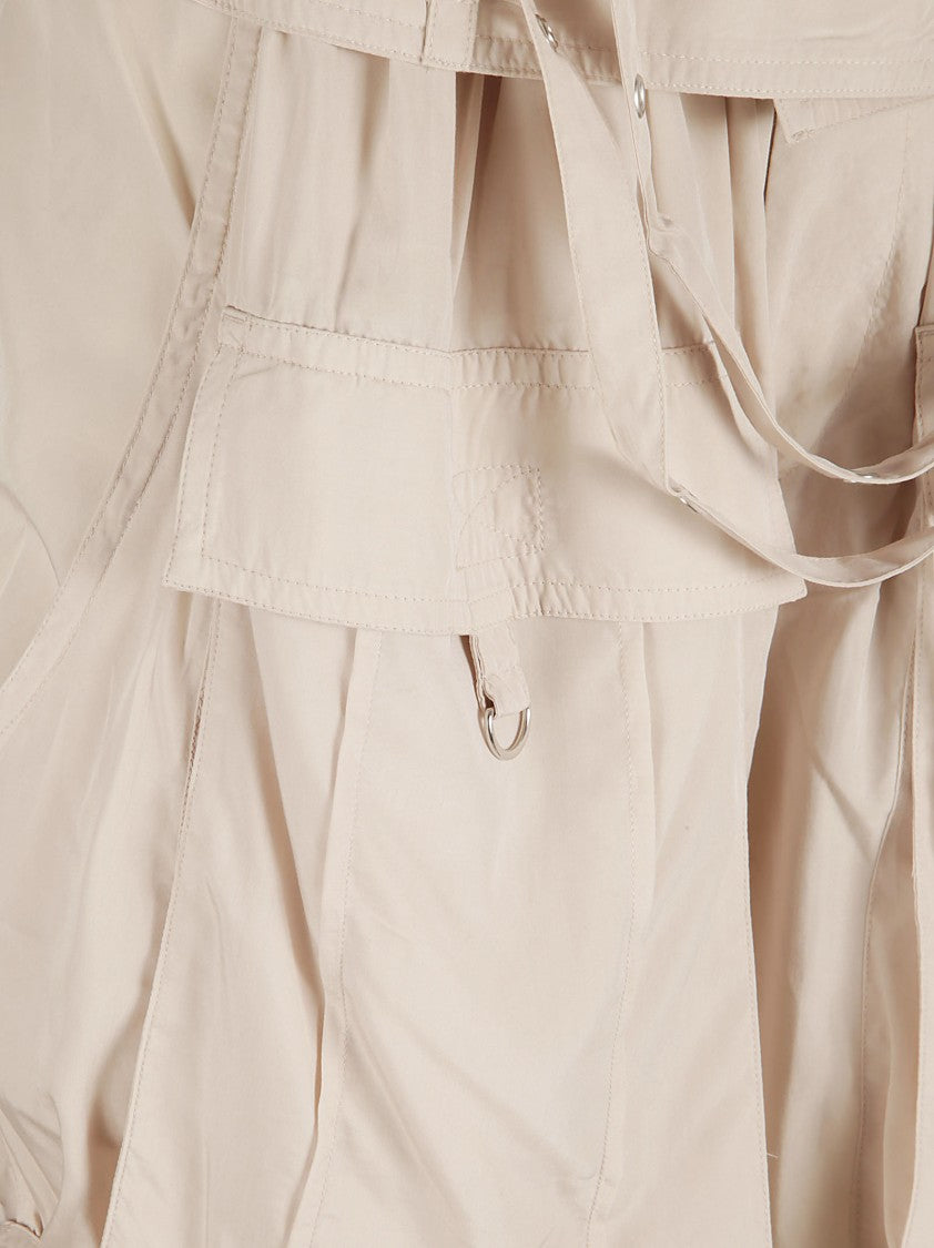 Isabel Marant High Waist Utility Shorts With Relaxed Fit