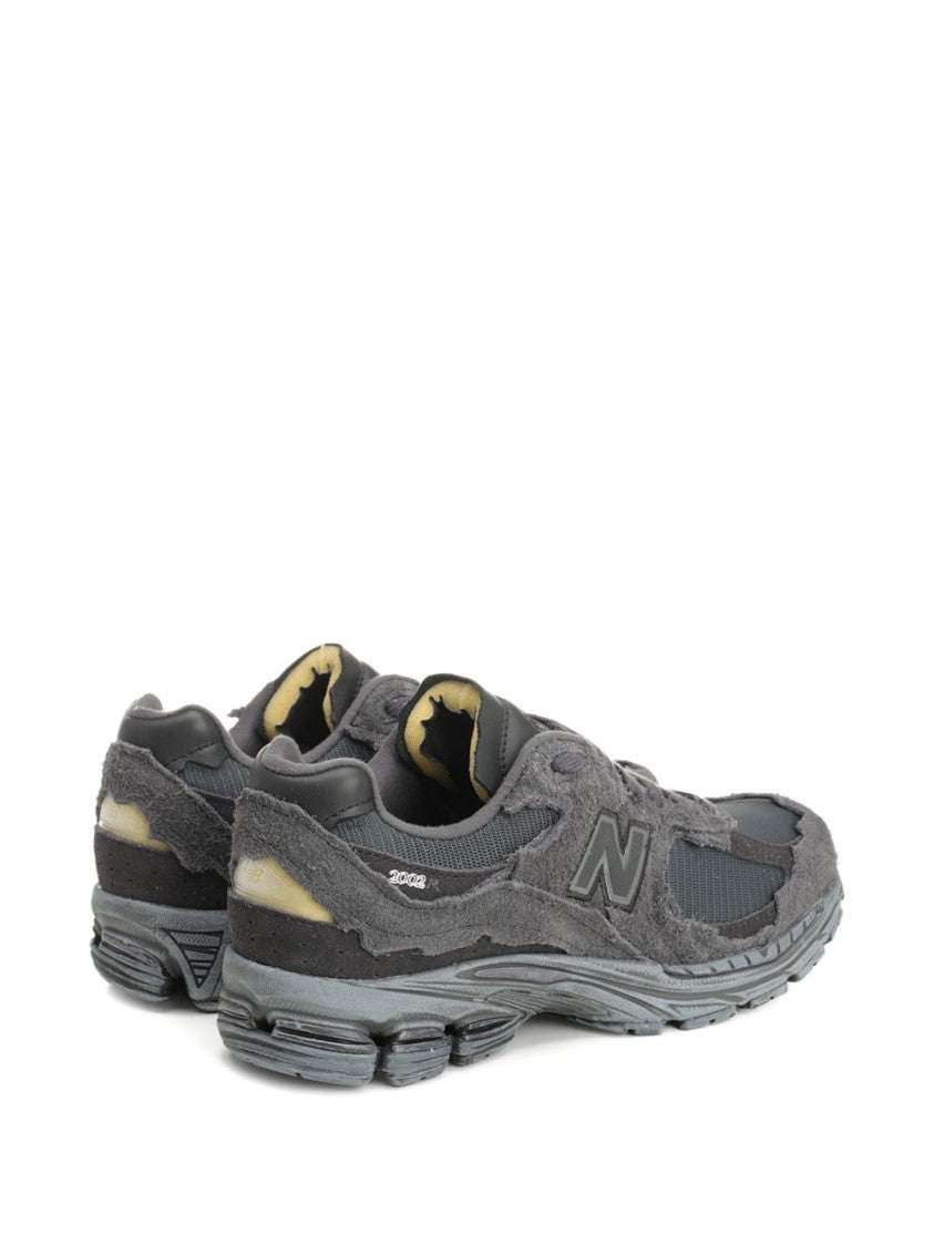 New Balance Textured Layered Sneakers With Cushioned Sole