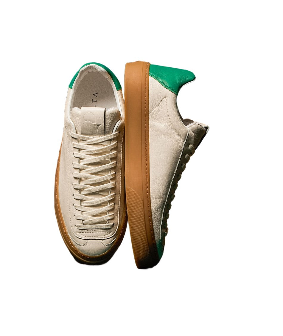 Aqua Alta Venice Aqua Alta Fondaco White Honey Green Sneakers