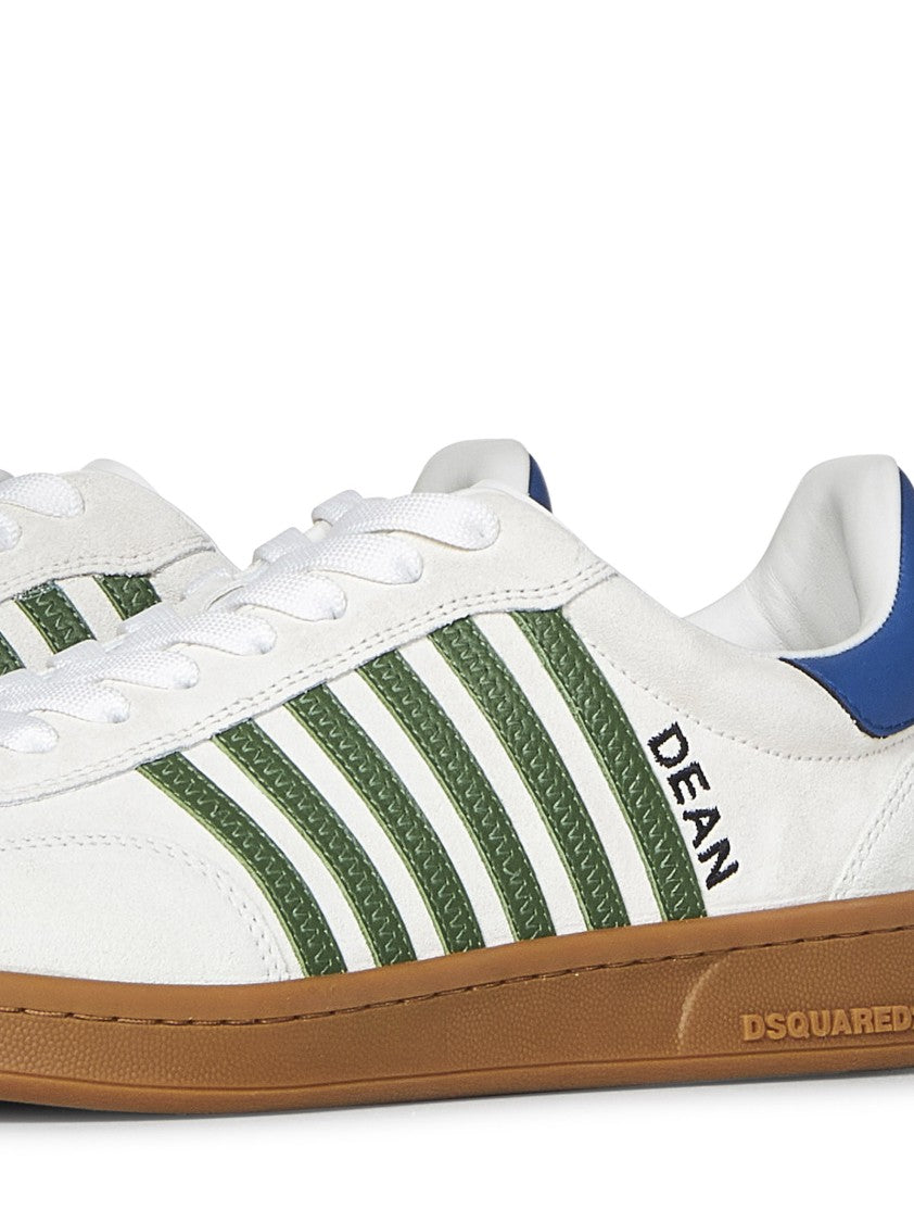 Dsquared2 White Leather Sneakers