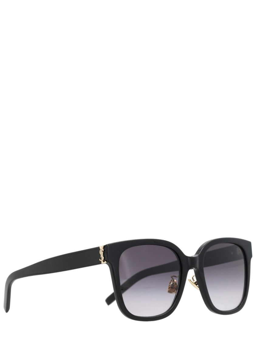 Saint Laurent M105 Rectangular Acetate Sunglasses