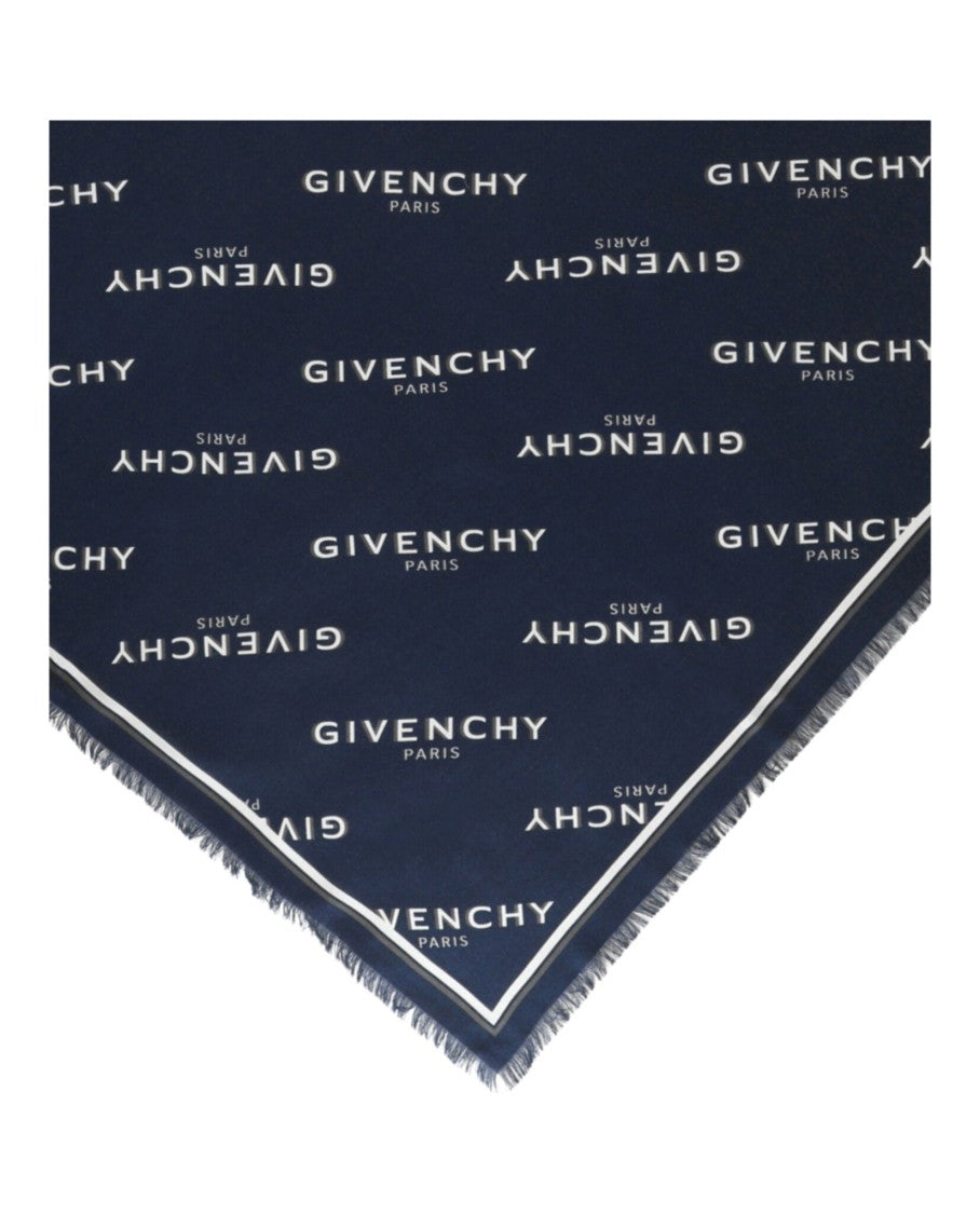 Givenchy Shadow Logo Square Scarf