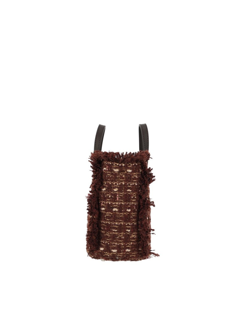 Mc2 Saint Barth Vanity Mini Tweed N-1811 Small Tweed Mini Bag