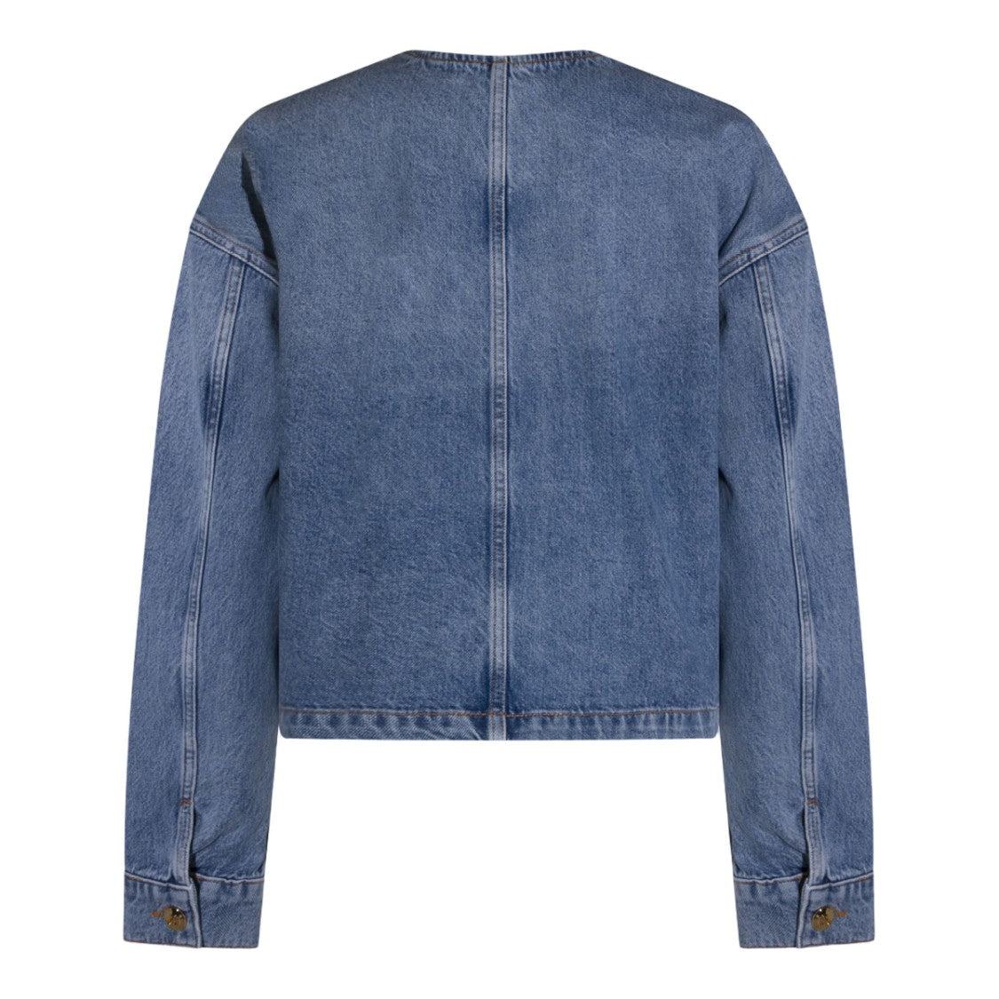 Anine Bing Tailored Blue Jacket With Structured Collar