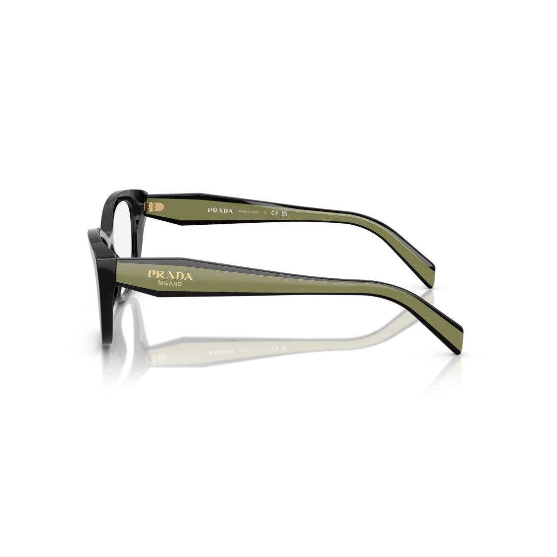 Prada 0Pr 19Wv Bold Cat-Eye Acetate Sunglasses