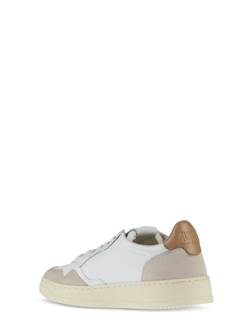 Autry Low-Top Sneakers With Suede Overlays