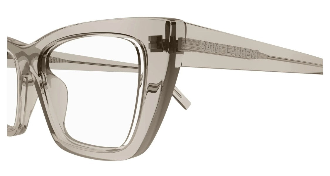 Saint Laurent Eyeglasses Sl 276 Mica Opt 005 Beige Beige Transparent 51/16/145