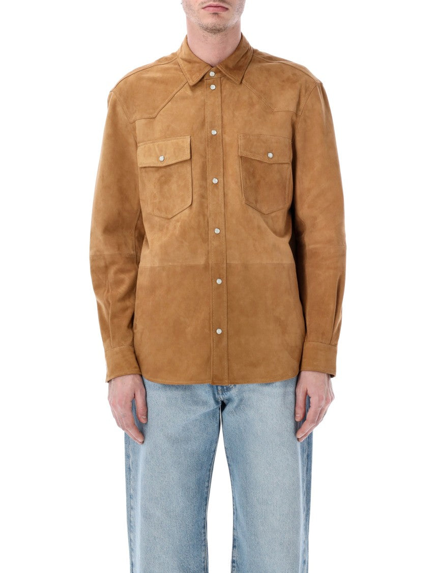 Sword Sword 6.6.44 Suede Texan Shirt