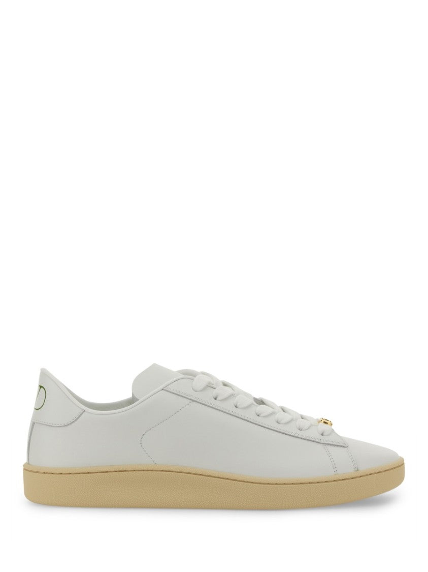 Valentino Garavani Minimalist Leather Sneakers